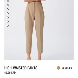 Zara high waisted pants